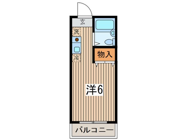 パレス西湘海岸Ｂ棟の物件間取画像